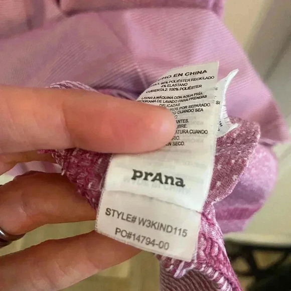 Prana Kinley Striped Short Sleeve Polo Shirt Dress - Picture 8 of 10